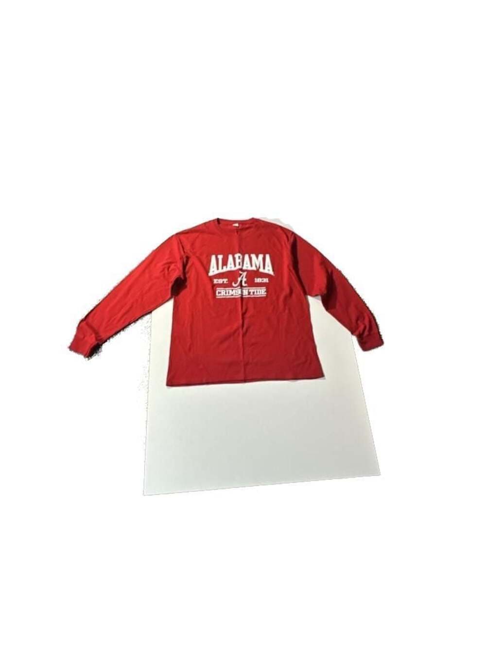 Hanes University of Alabama Crimson Tide Long Sleeve T-Shirt Size XL
